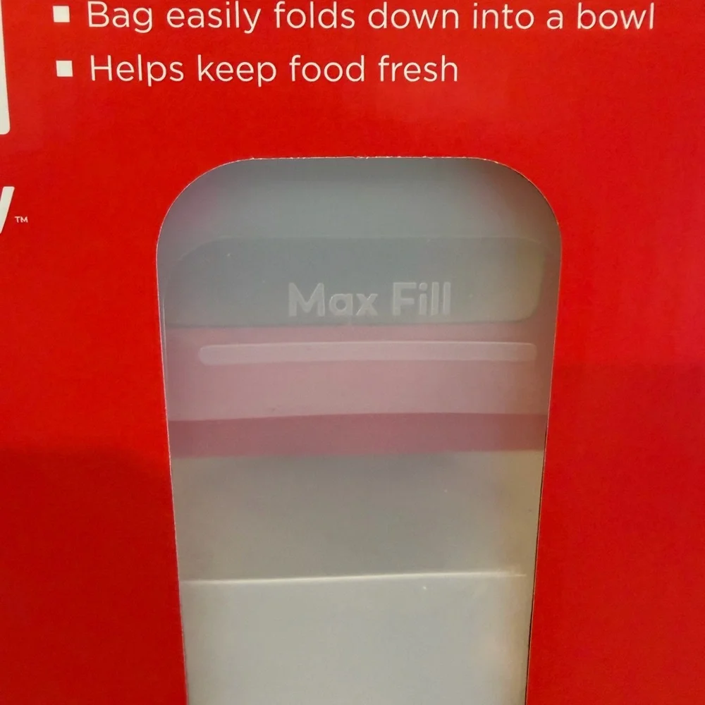Reddy Pet Silicone Food Storage Bag/Bowl Set of 2